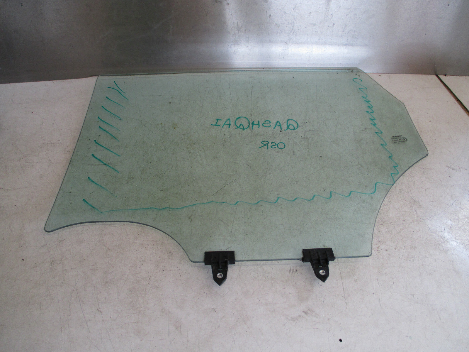 NISSAN QASHQAI J11 MK2 OSR DRIVER SIDE REAR DOOR WINDOW GLASS