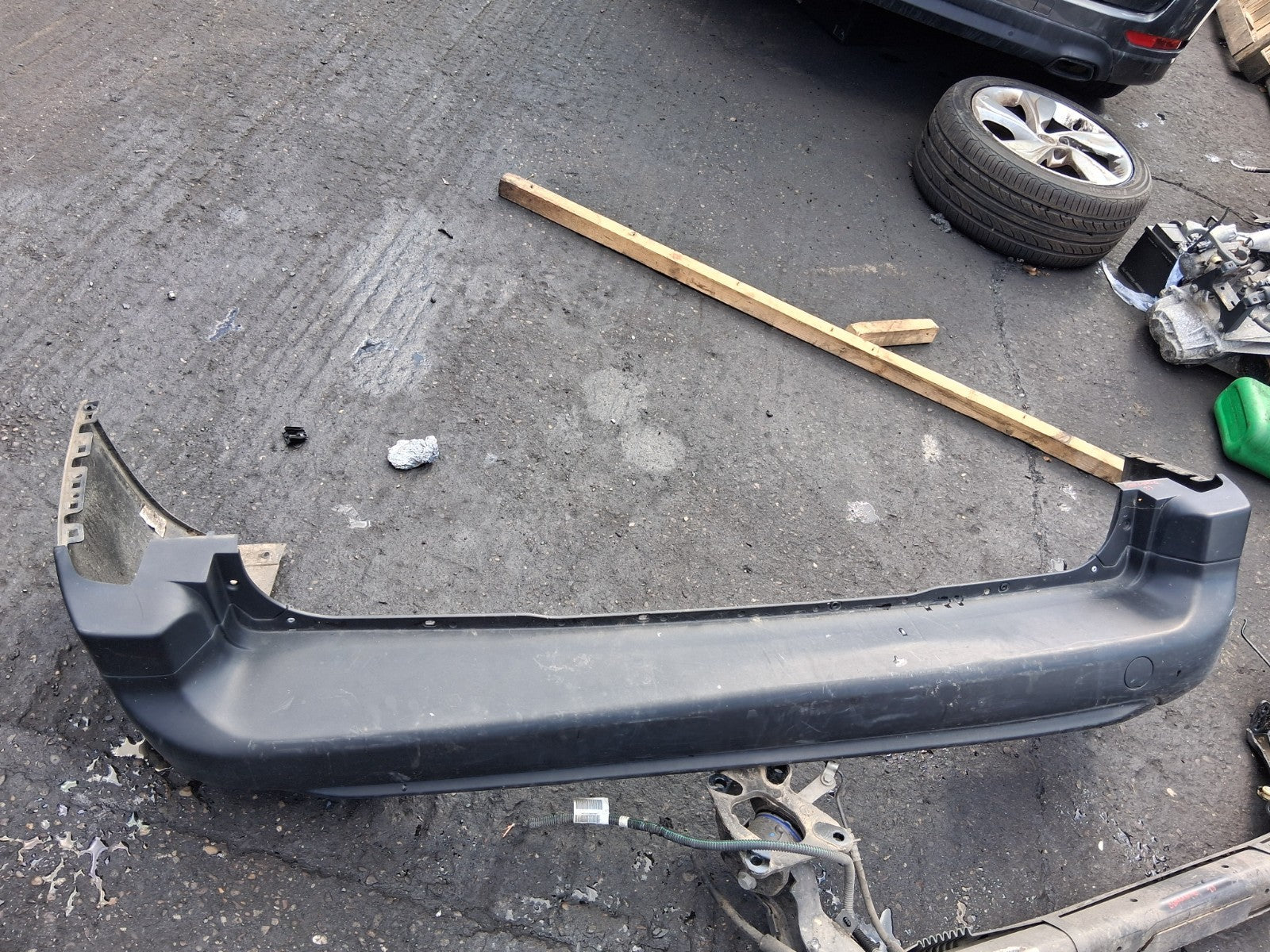 2023 CITROEN BERLINGO MK3 K9 REAR COMPLETE REAR BUMPER BLACK