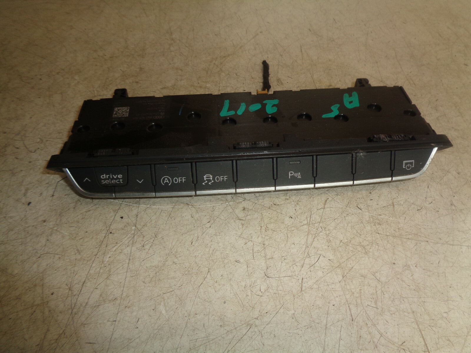AUDI A5 2017 8W DRIVE SELECT SWITCH ESP SWITCH 8W0925301