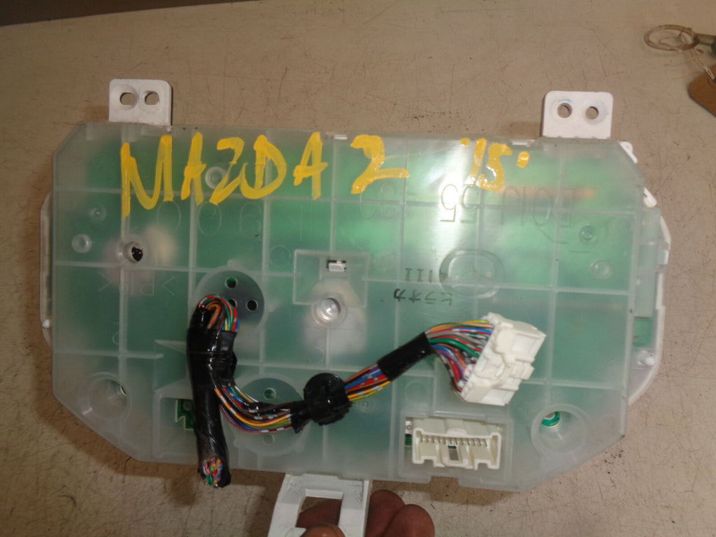 MAZDA 2 DJ MK3 2015 1.5 PETROL SPEEDOMETER INSTRUMENT CLUSTER D01J55430