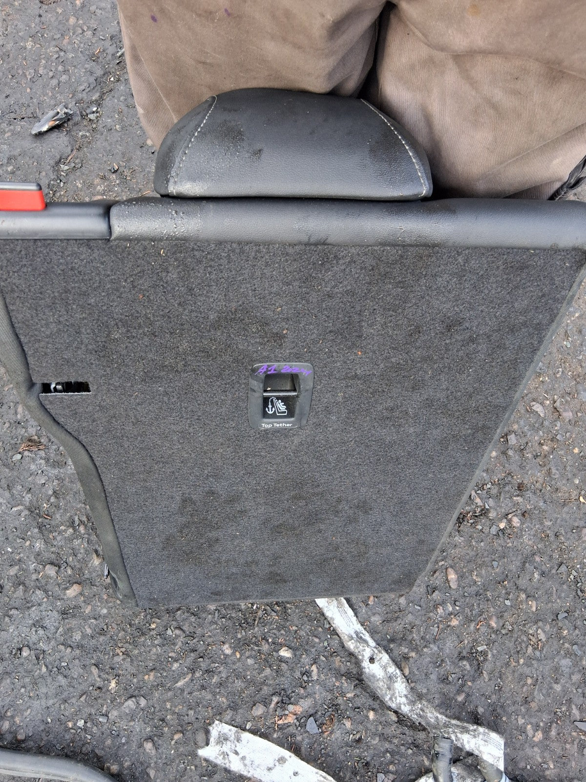 2024 AUDI A1 S LINE MK2 GB NSR PASSENGER SIDE REAR LEFT SEAT TOP ONLY