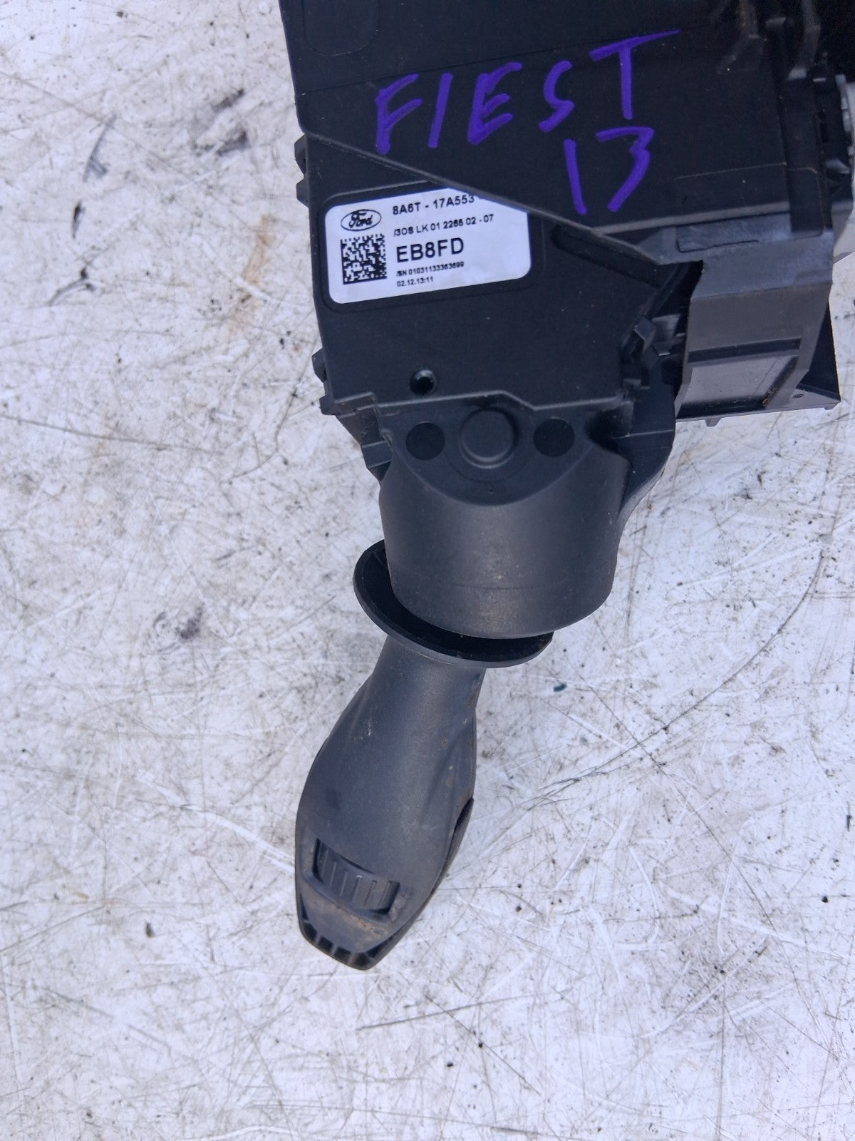2014 FORD FIESTA MK7 INDICATOR WIPER SWITCH STALK SQUIB RING 8A6T13N064BG