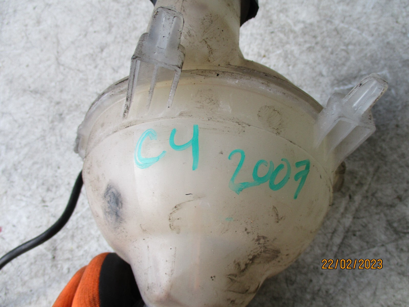 CITROEN C4 2007 COOLANT TANK OVERFLOW EXPANSION BOTTLE