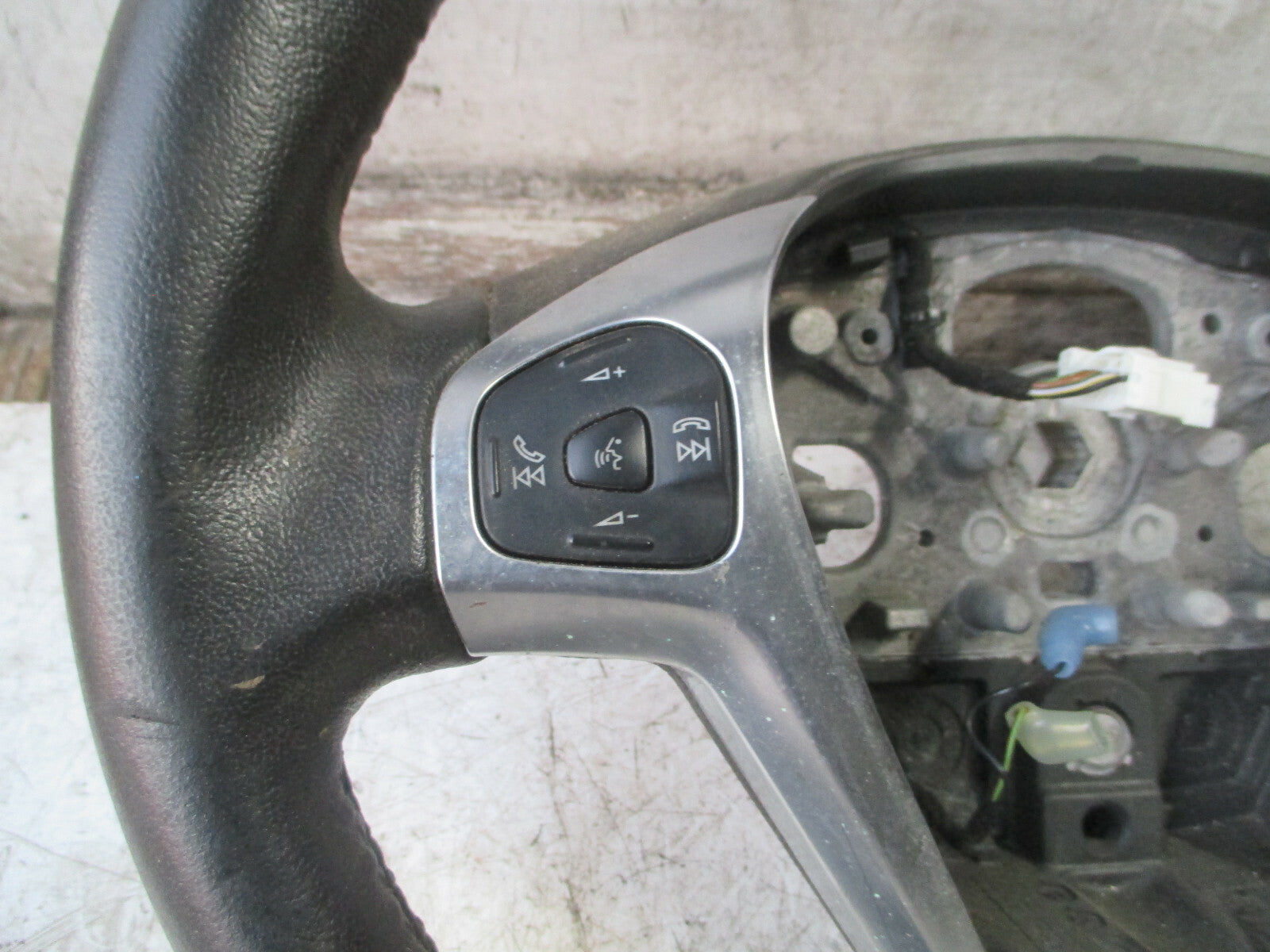 FORD TRANSIT COURIER 2017 3 SPOKE MULTIFUNCTION STEERING WHEEL ET763600CE35B8