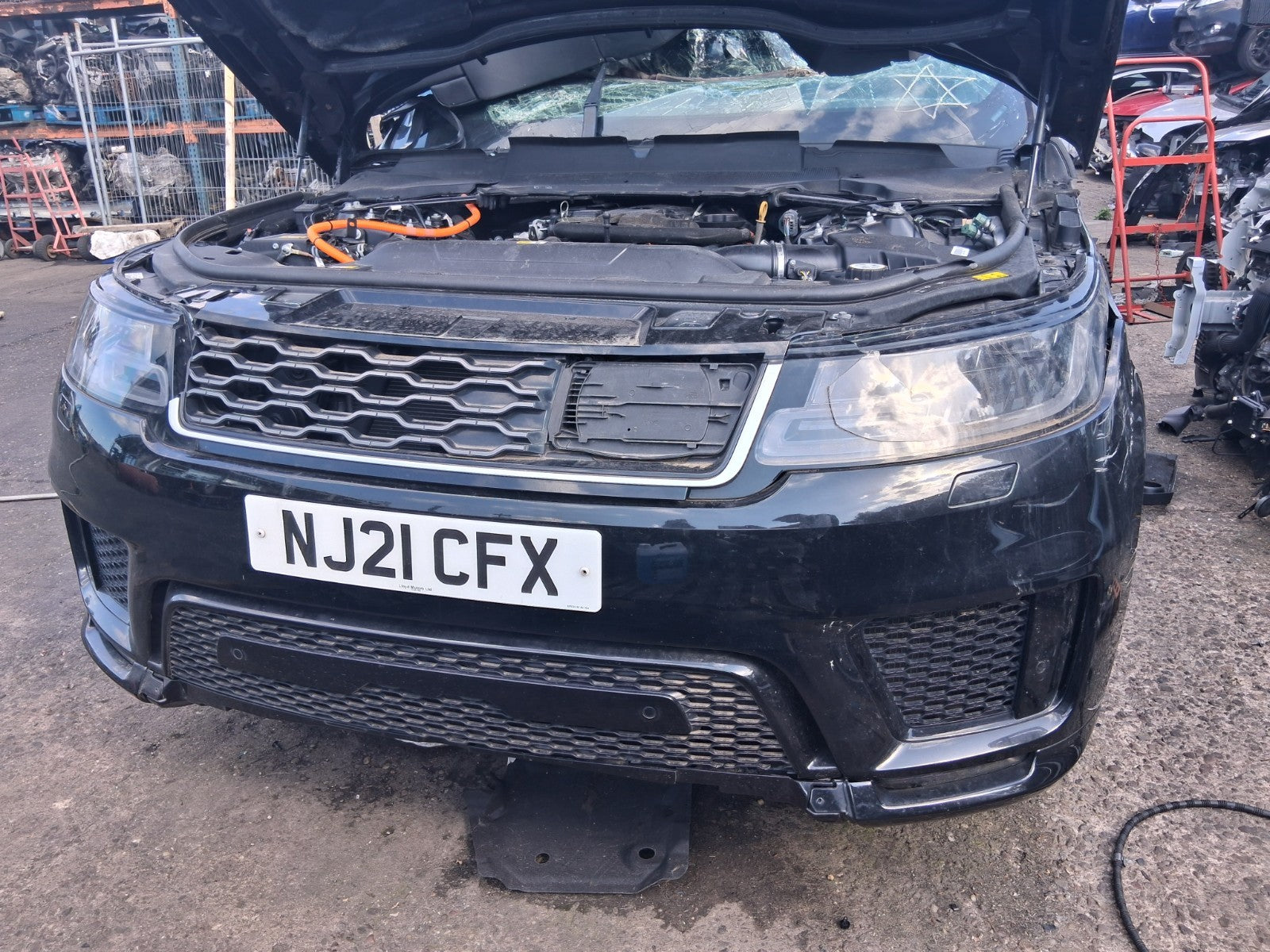2021 LAND ROVER RANGE ROVER SPORT L494 2.0 DIESEL AIR FILTER BOX