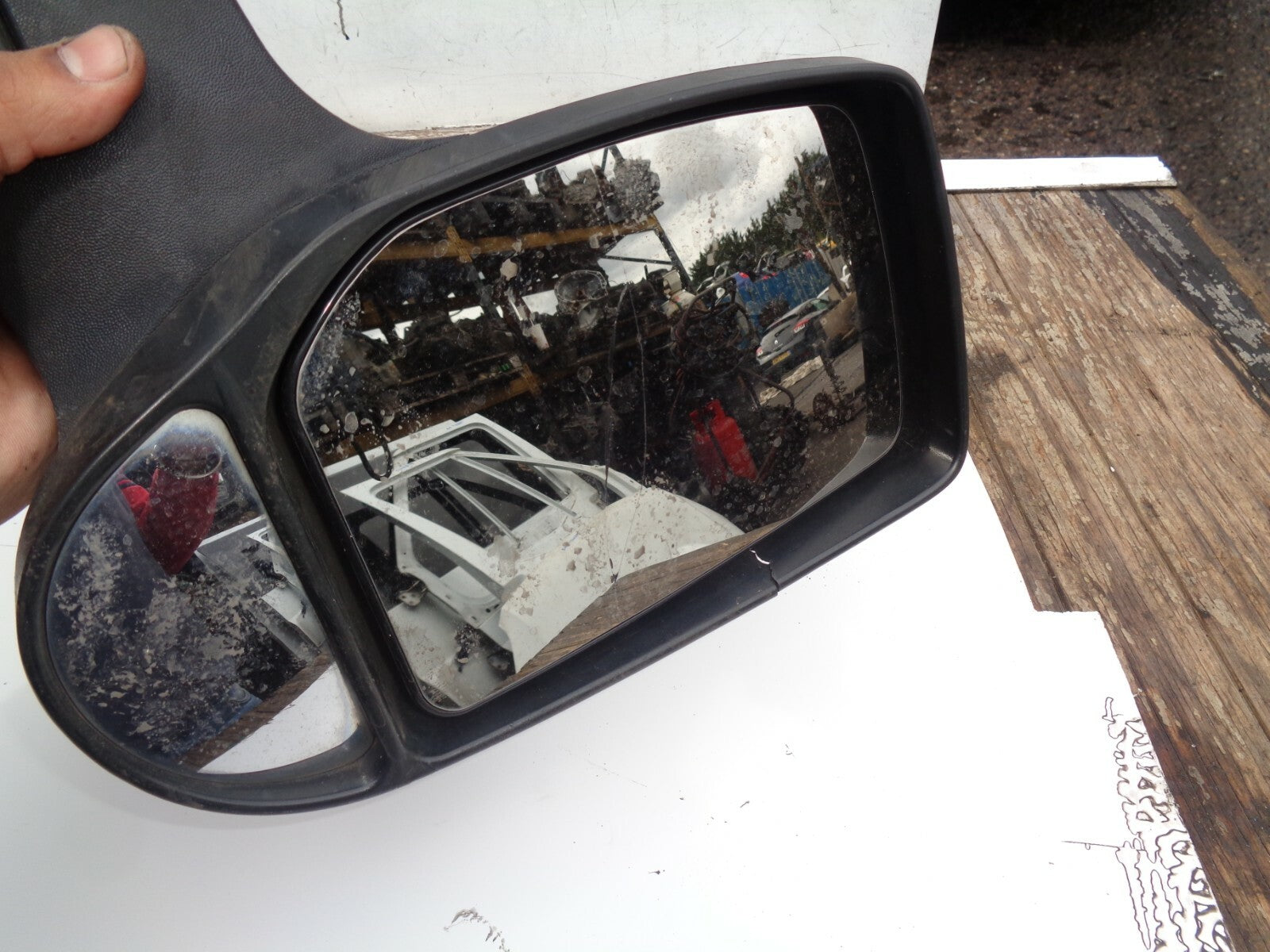 FORD TRANSIT MK7 2012 DRIVER OFF SIDE WING MIRROR