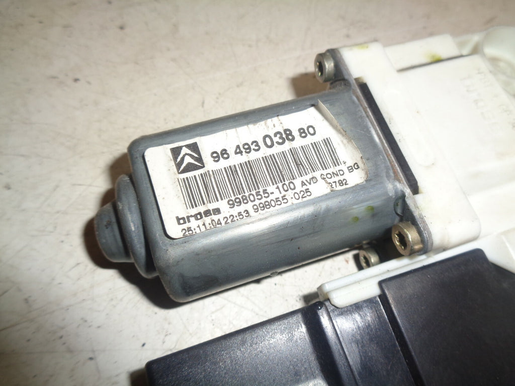 CITROEN C5 2005 OSF DRIVER SIDE FRONT WINDOW MOTOR 9649303880