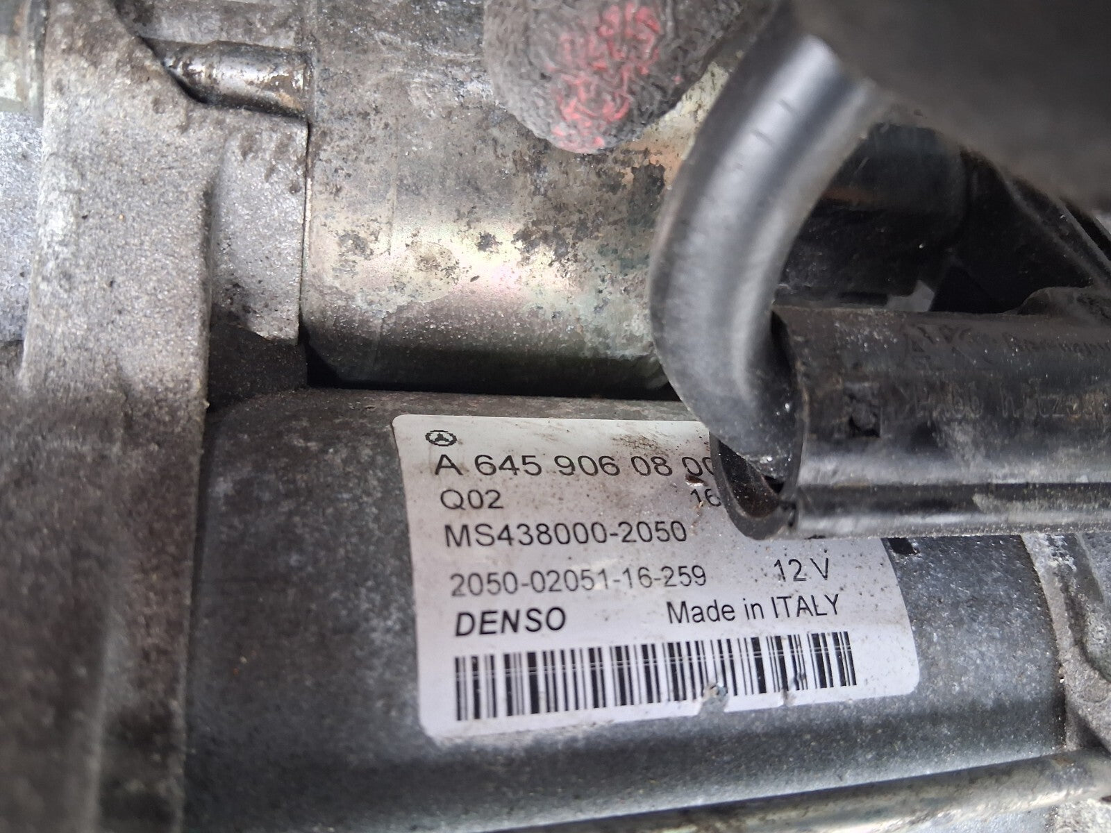 MERCEDES BENZ 2017 A CLASS W176 1.5 DIESEL STARTER MOTOR A6459060800