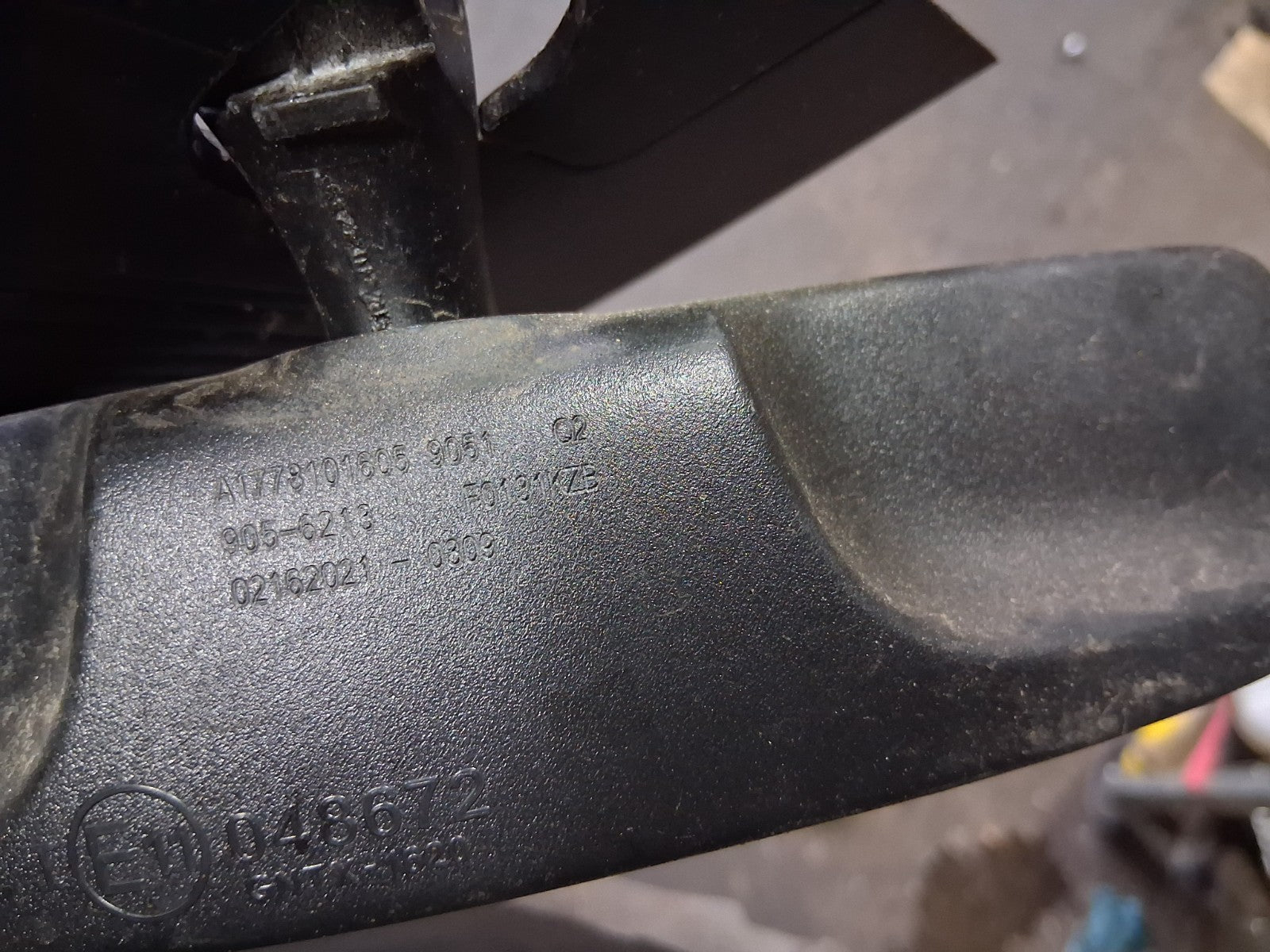 2021 MERCEDES A CLASS V177 INTERIOR REAR VIEW MIRROR A1778101605