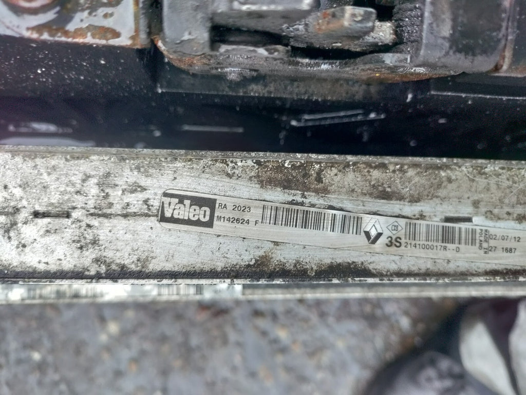 2015 RENAULT MEGANE 1.6 DIESEL RADIATOR RAD PACK 214100017R