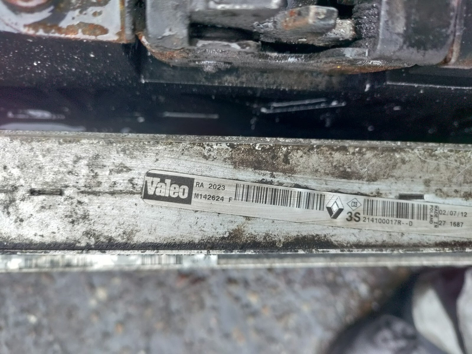 2015 RENAULT MEGANE 1.6 DIESEL RADIATOR RAD PACK 214100017R