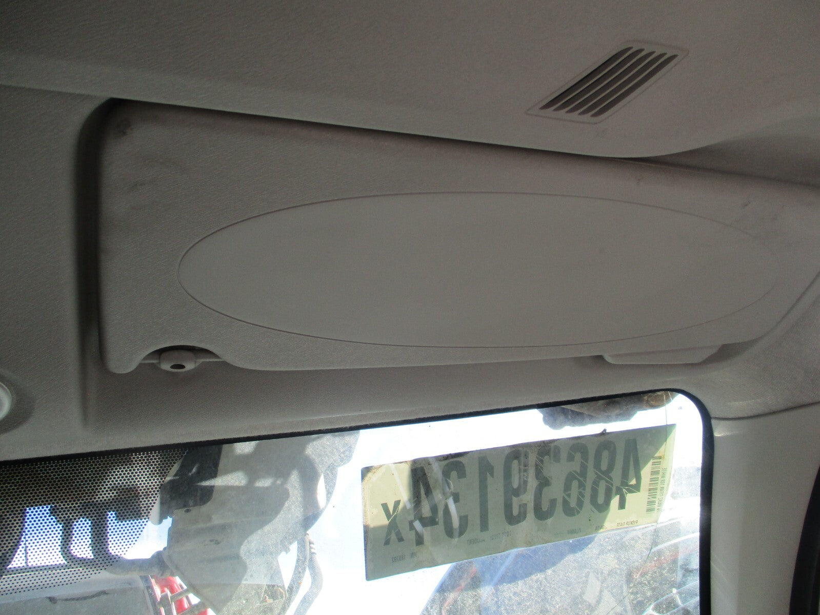 MERCEDES BENZ CITAN W415 2016 OS DRIVER SIDE FRONT INTERIOR SUN VISOR