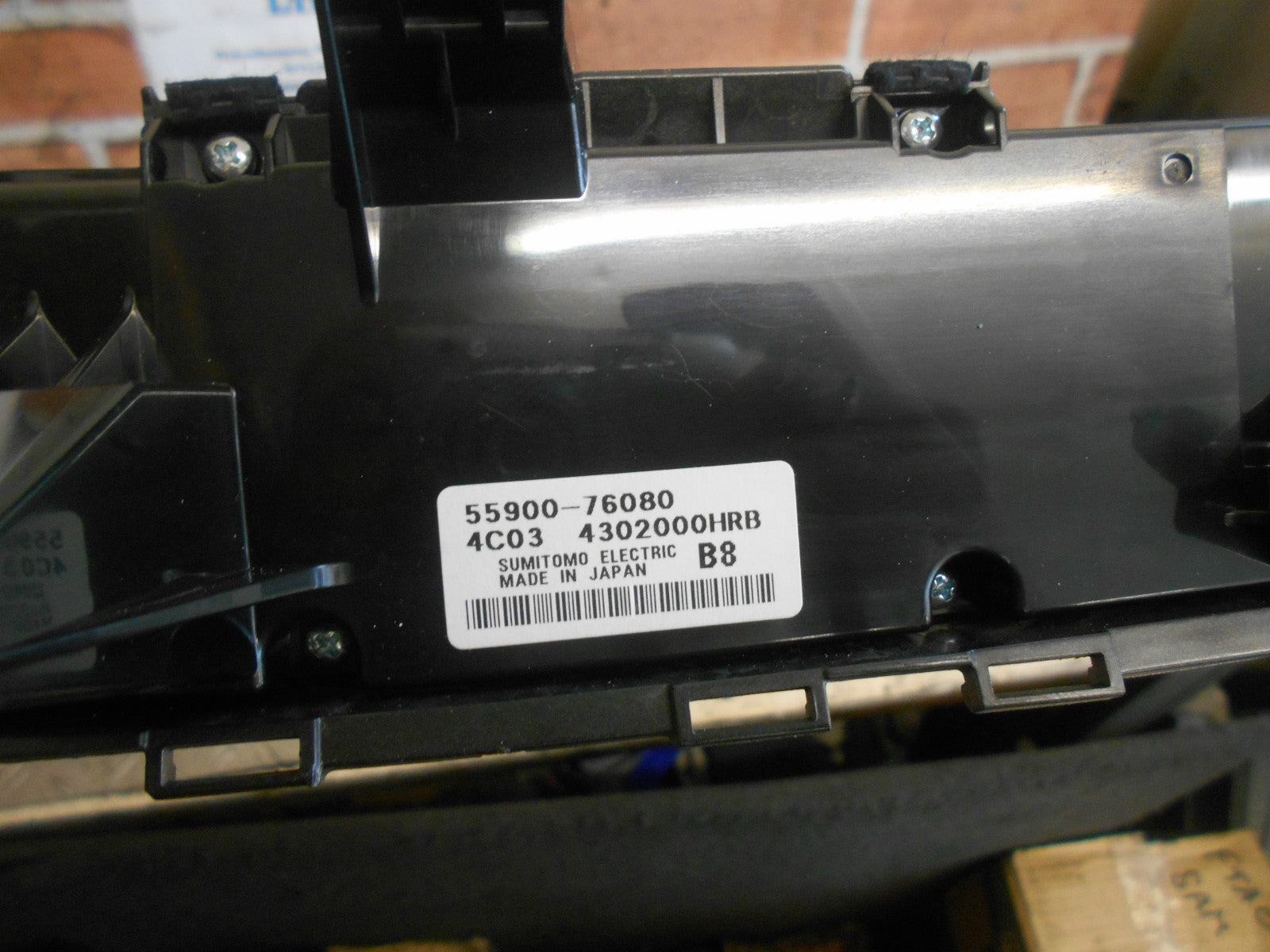 LEXUS CT200H 2014 A/C HEATER CLIMATE CONTROL PANEL UNIT 55900-76080
