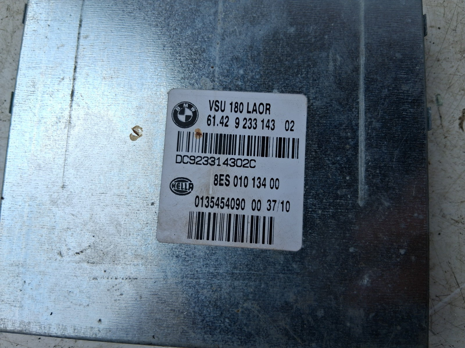 2014 BMW 5 SERIES F10 VOLTAGE CONVERTER ECU 9233143