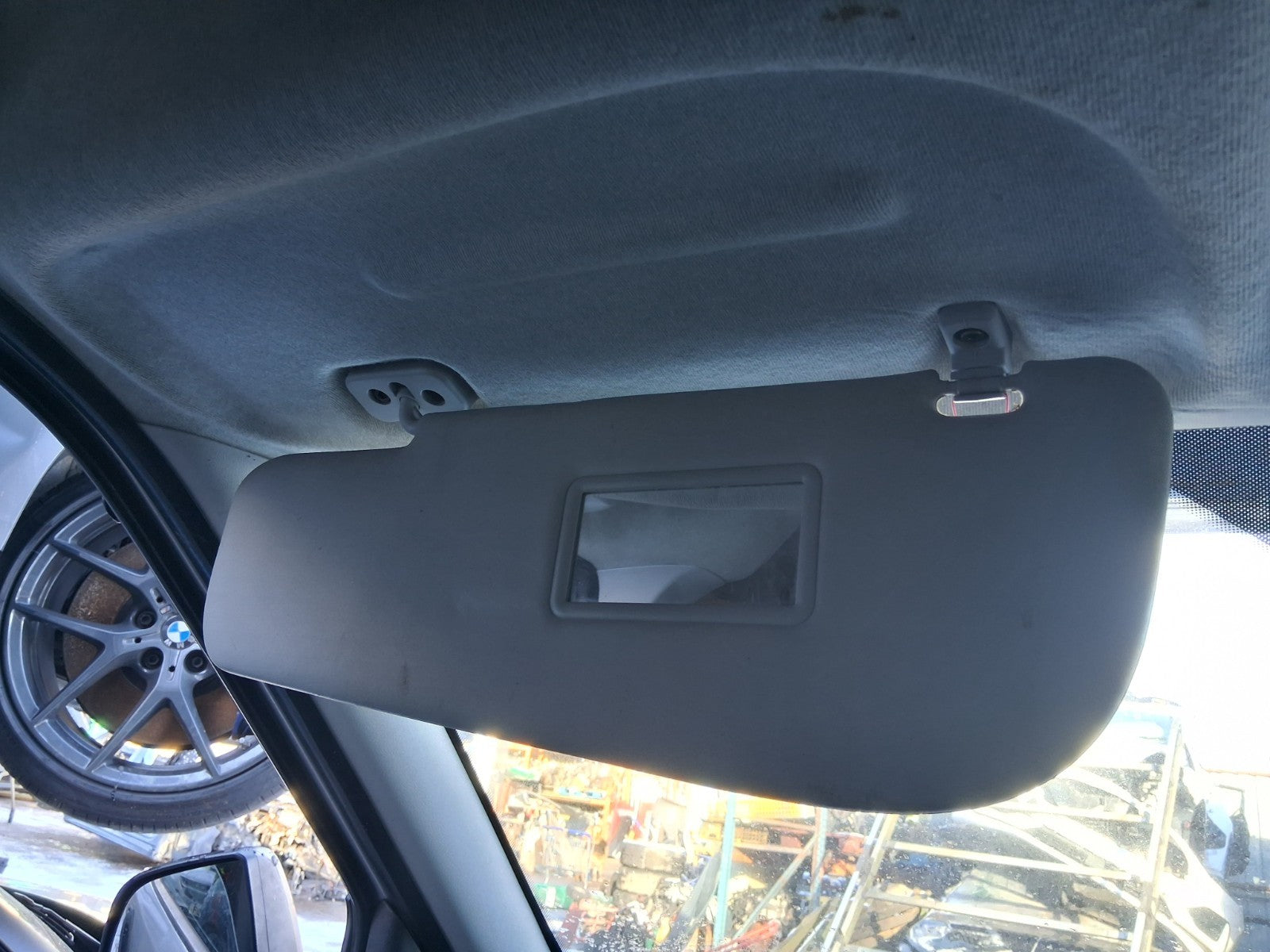 2015 VAUXHALL COMBO D NSF PASSENGER SIDE FRONT LEFT SUN VISOR SHADE