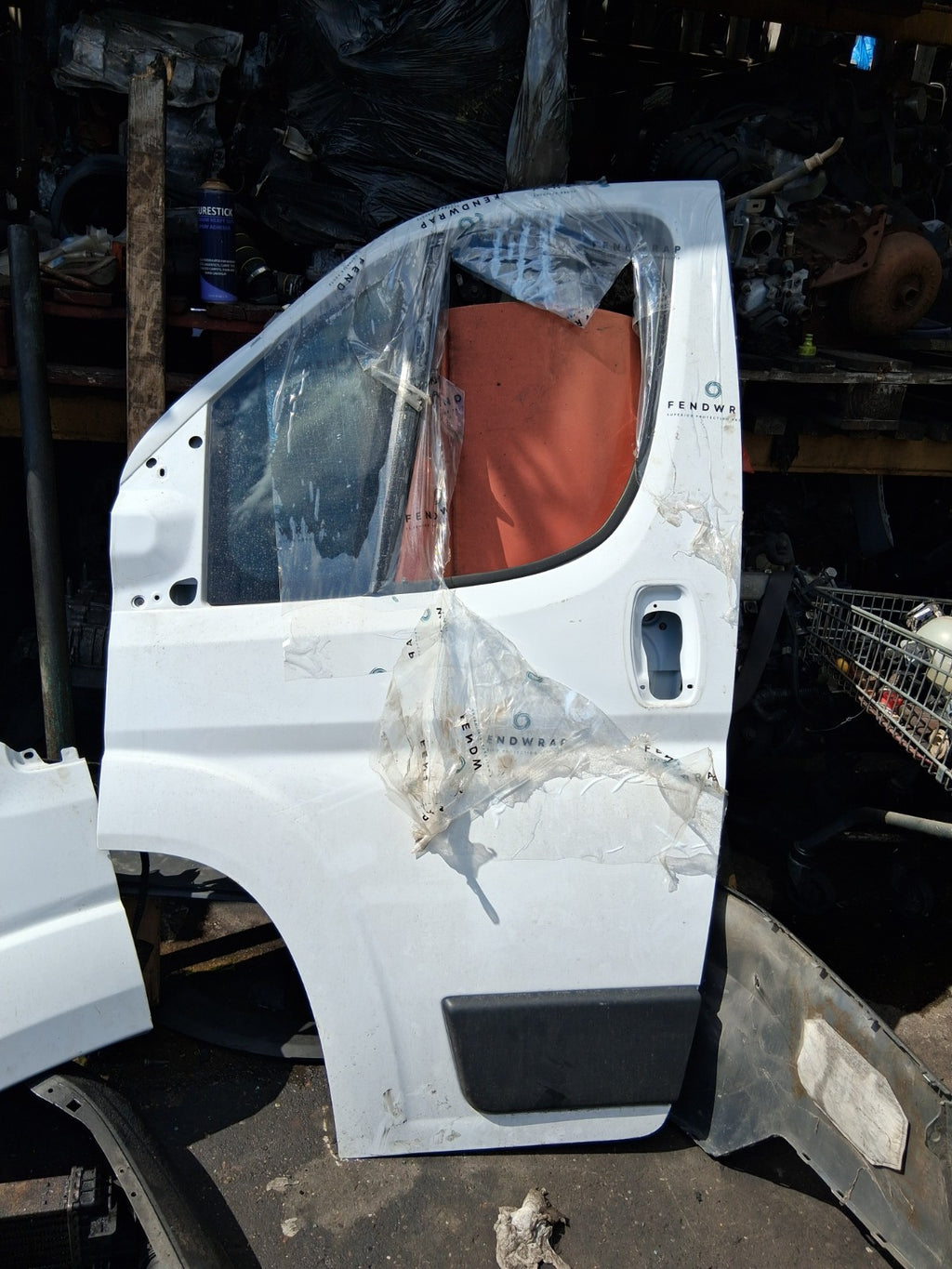 2024 FIAT DUCATO MK3 NSF PASSENGER SIDE FRONT BARE DOOR WHITE