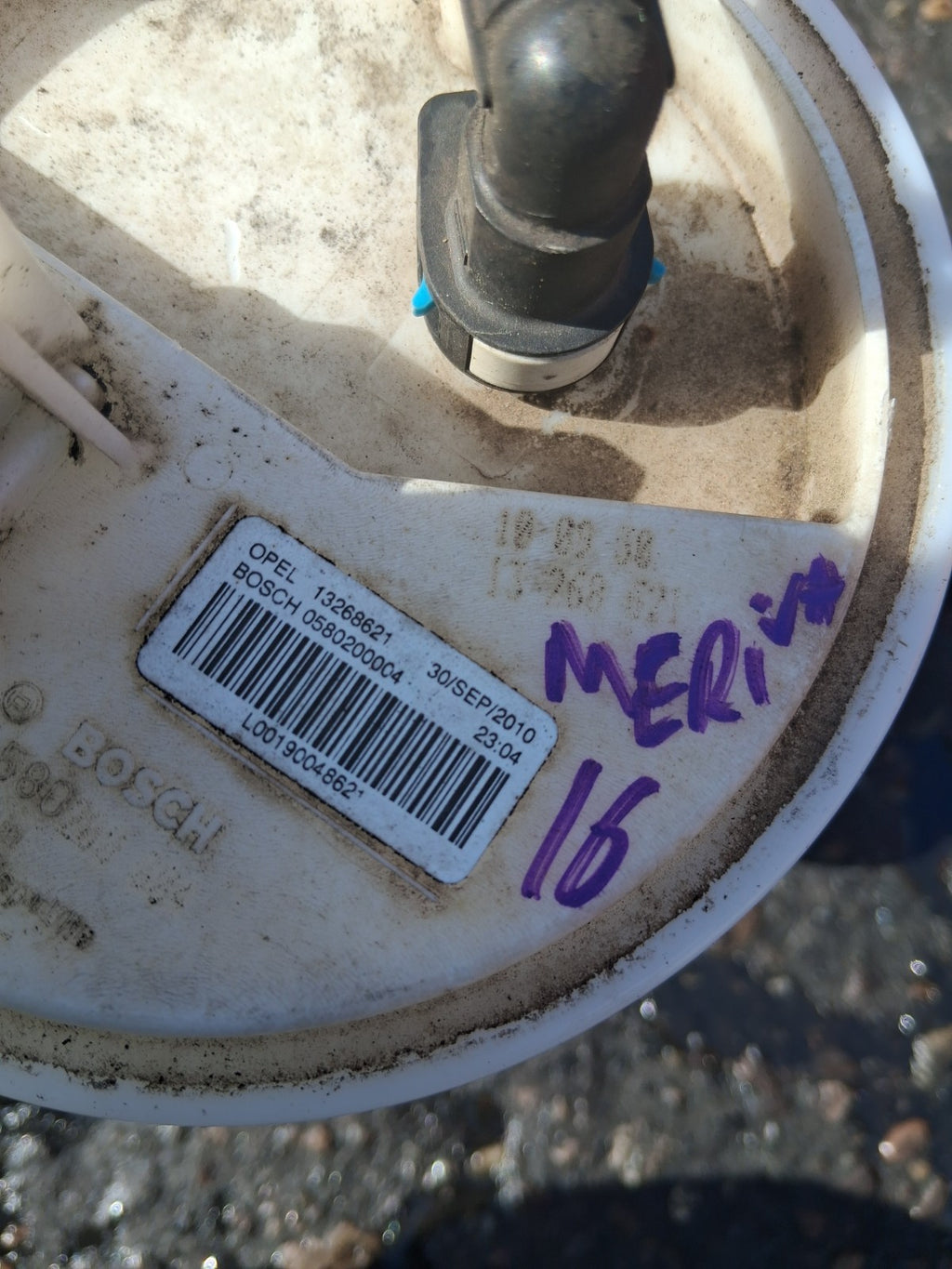 2016 VAUXHALL MERIVA B MK2 1.4 PETROL IN TANK FUEL PUMP SENDING UNIT 13268621