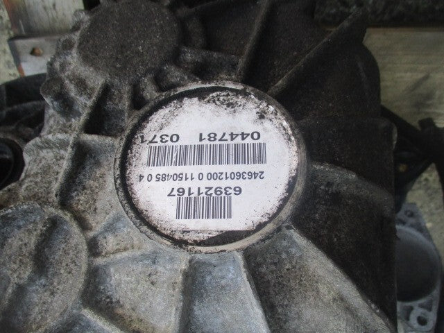 MERCEDES BENZ 2017 A CLASS W176 1.5 DIESEL 6 SPEED MANUAL GEARBOX A1762610101