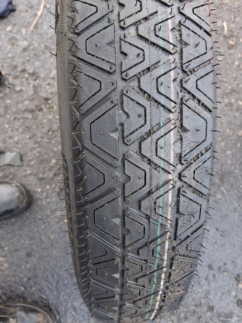 2008 MERCEDES B CLASS W245 16 INCH SPACE SAVER SPARE WHEEL WITH TYRE 125/90R16