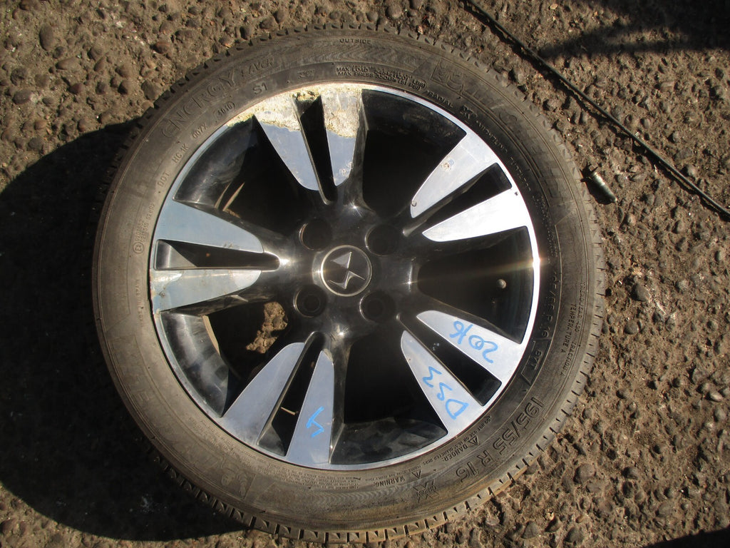 2016 CITROEN DS3 16 INCH ALLOY WHEEL WITH TYRE 195/55R16 REF 4
