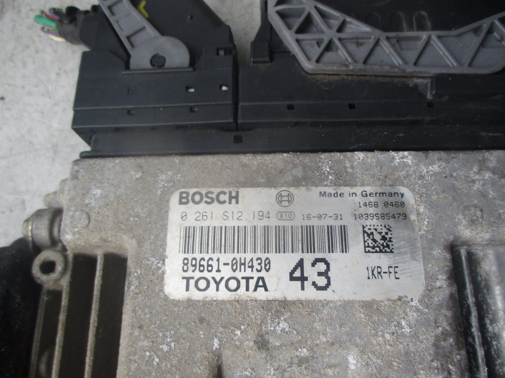 PEUGEOT 108 2016 1.0 PETROL ECU ENGINE CONTROL UNIT 896610H430