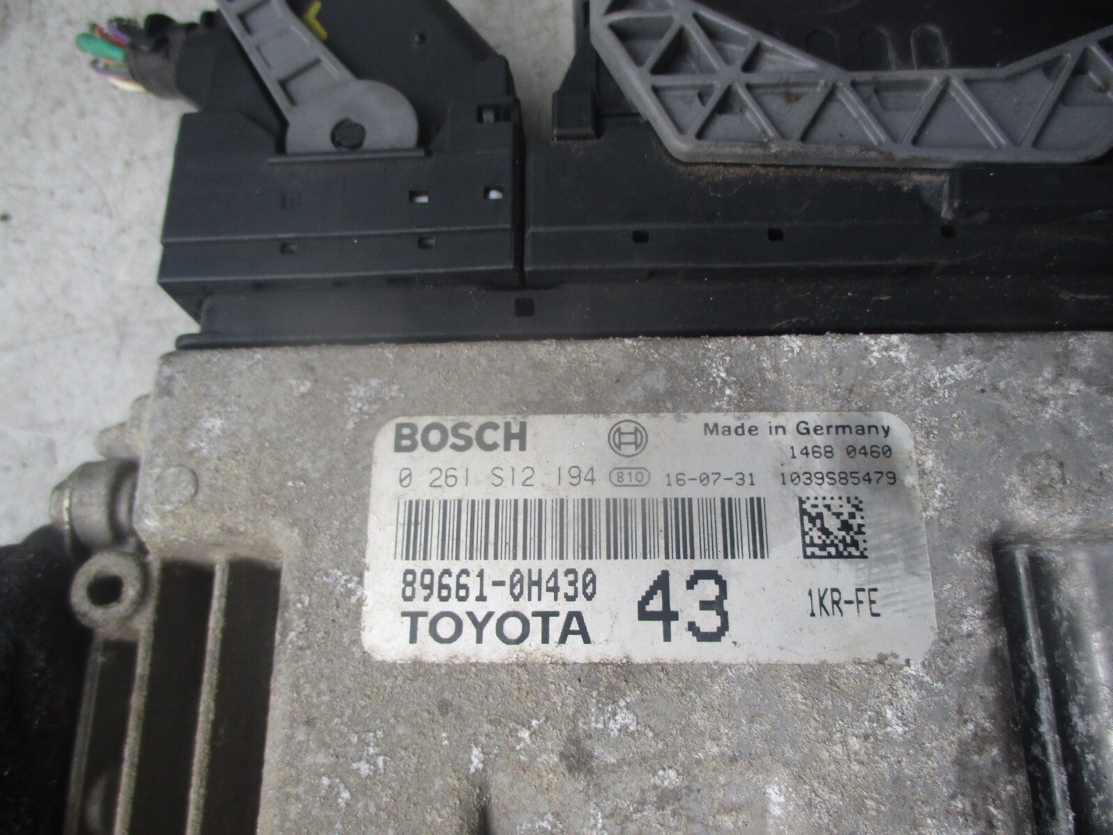 PEUGEOT 108 2016 1.0 PETROL ECU ENGINE CONTROL UNIT 896610H430