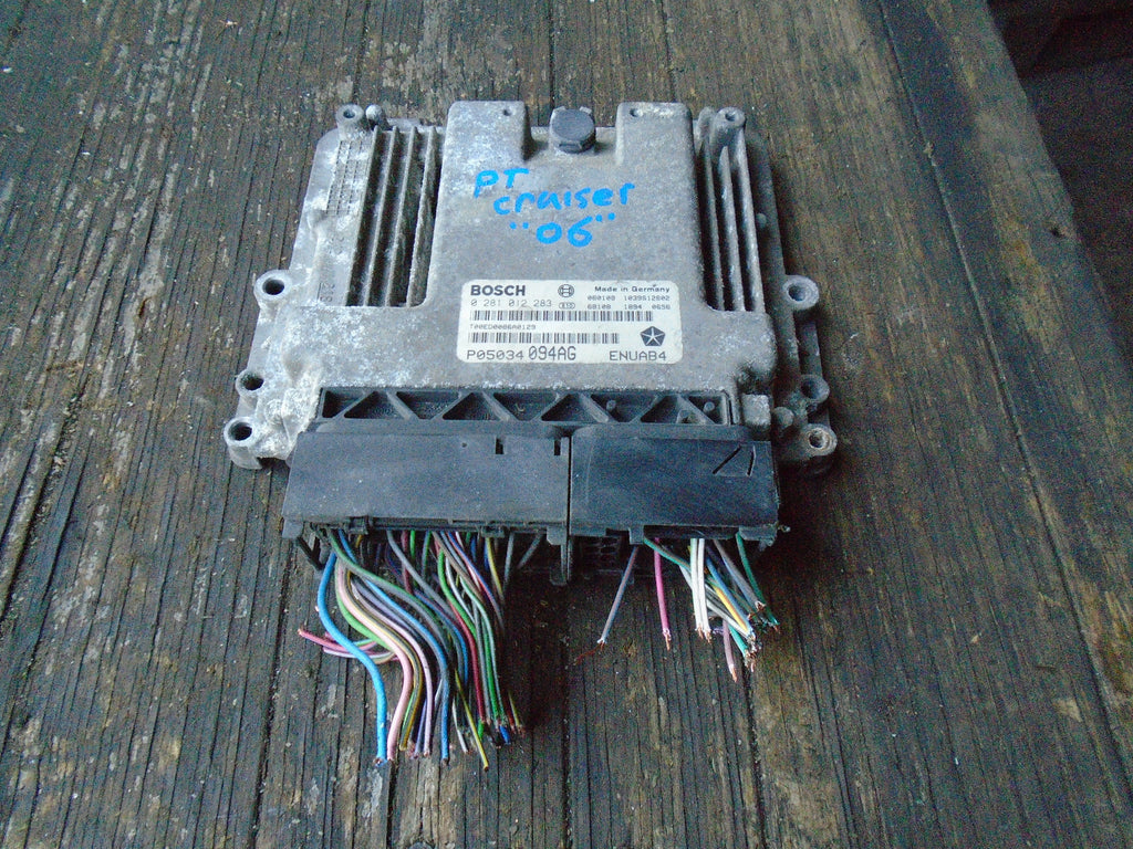 CHRYSLER PT CRUISER 2006 2.2 DIESEL ECU ENGINE CONTROL MODULE UNIT P05034094AG