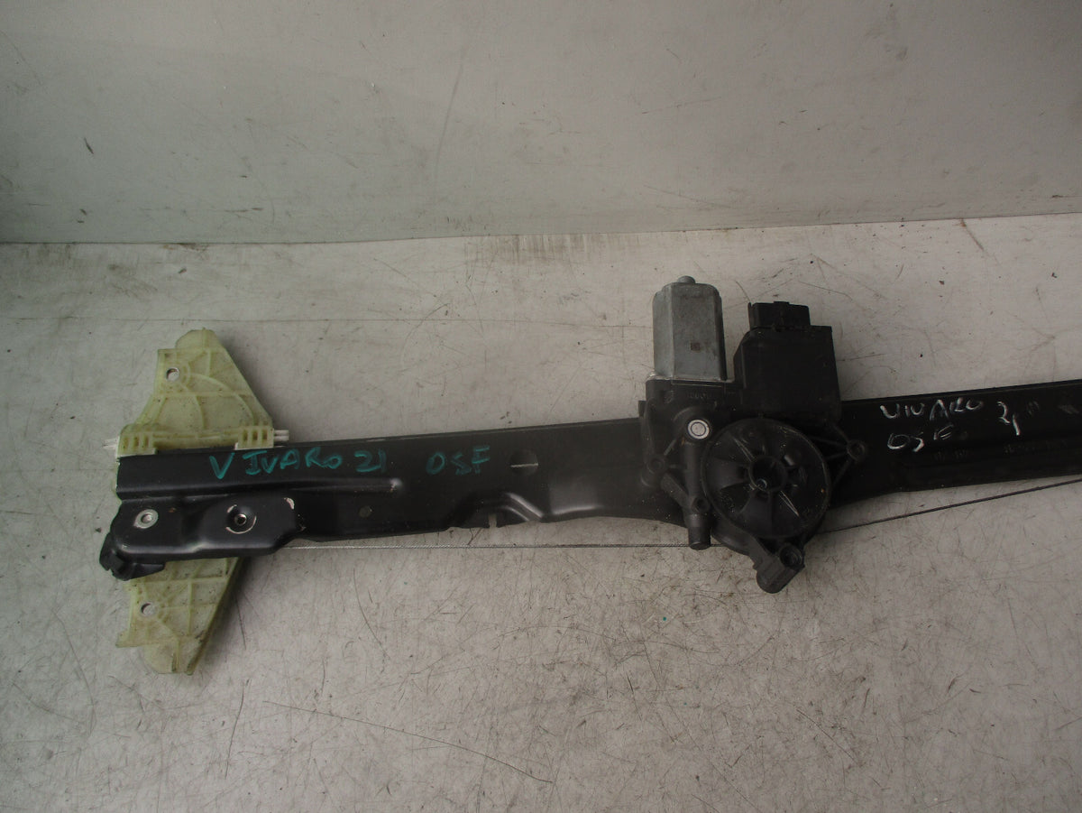 2021 VAUXHALL VIVARO OSF DRIVER SIDE FRONT WINDOW MOTOR & REGULATOR 9829889680