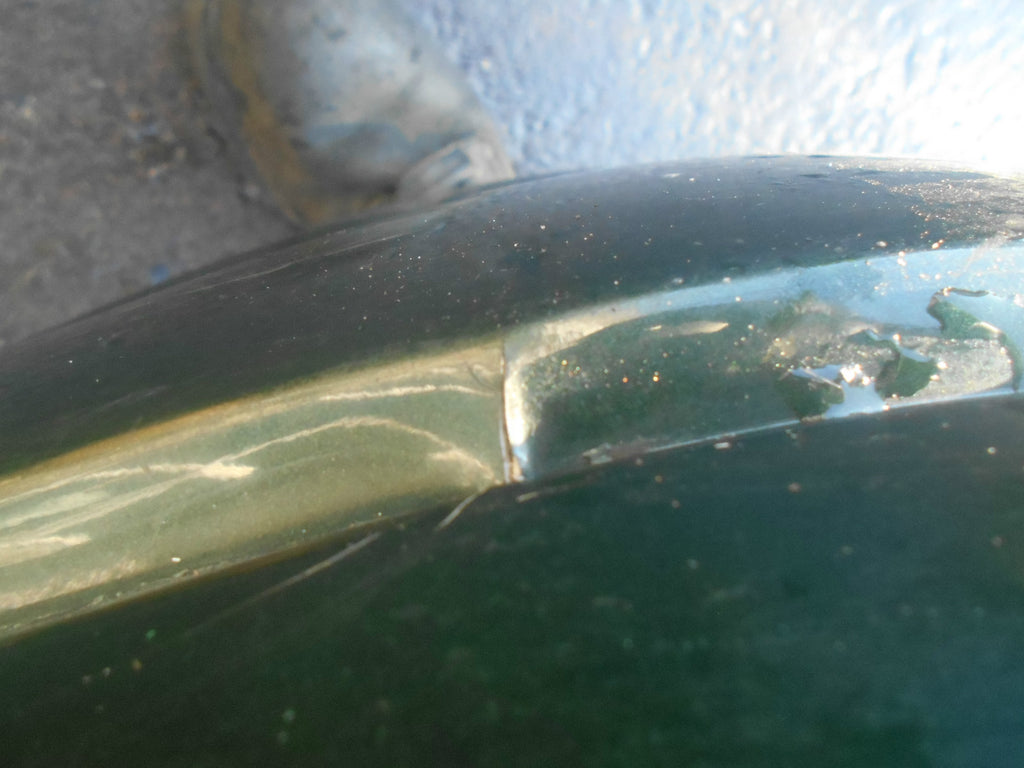 VAUXHALL ASTRA G MK4 2002 HATCHBACK REAR BACK PLASTIC BUMPER DARK GREEN