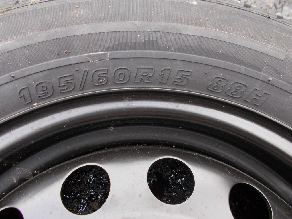 HYUNDAI ELANTRA SPARE STEEL WHEEL & TYRE 195/60 R15 529102D050