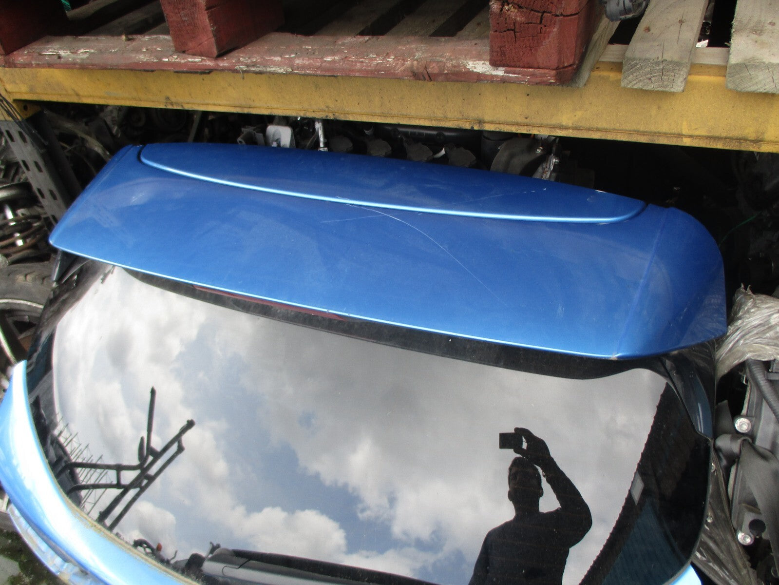 NISSAN QASHQAI J11 2021 REAR BARE TAILGATE BOOTLID BLUE