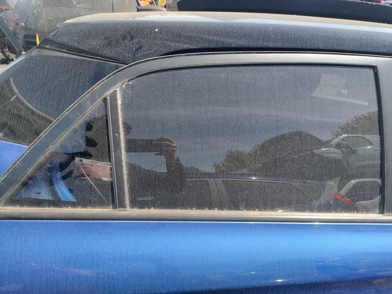 2019 HYUNDAI I20 FACELIFT OSR DRIVER SIDE REAR BACK DOOR WINDOW GLASS