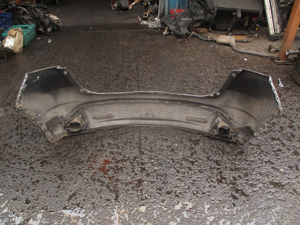 2007 HONDA CIVIC MK8 COMPLETE REAR BUMPER WITH EXHAUST TIPS SILVER