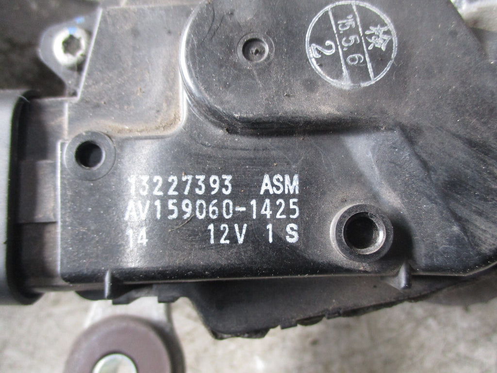 VAUXHALL INSIGNIA 2010 FRONT WIPER MOTOR LINKAGES 13227393