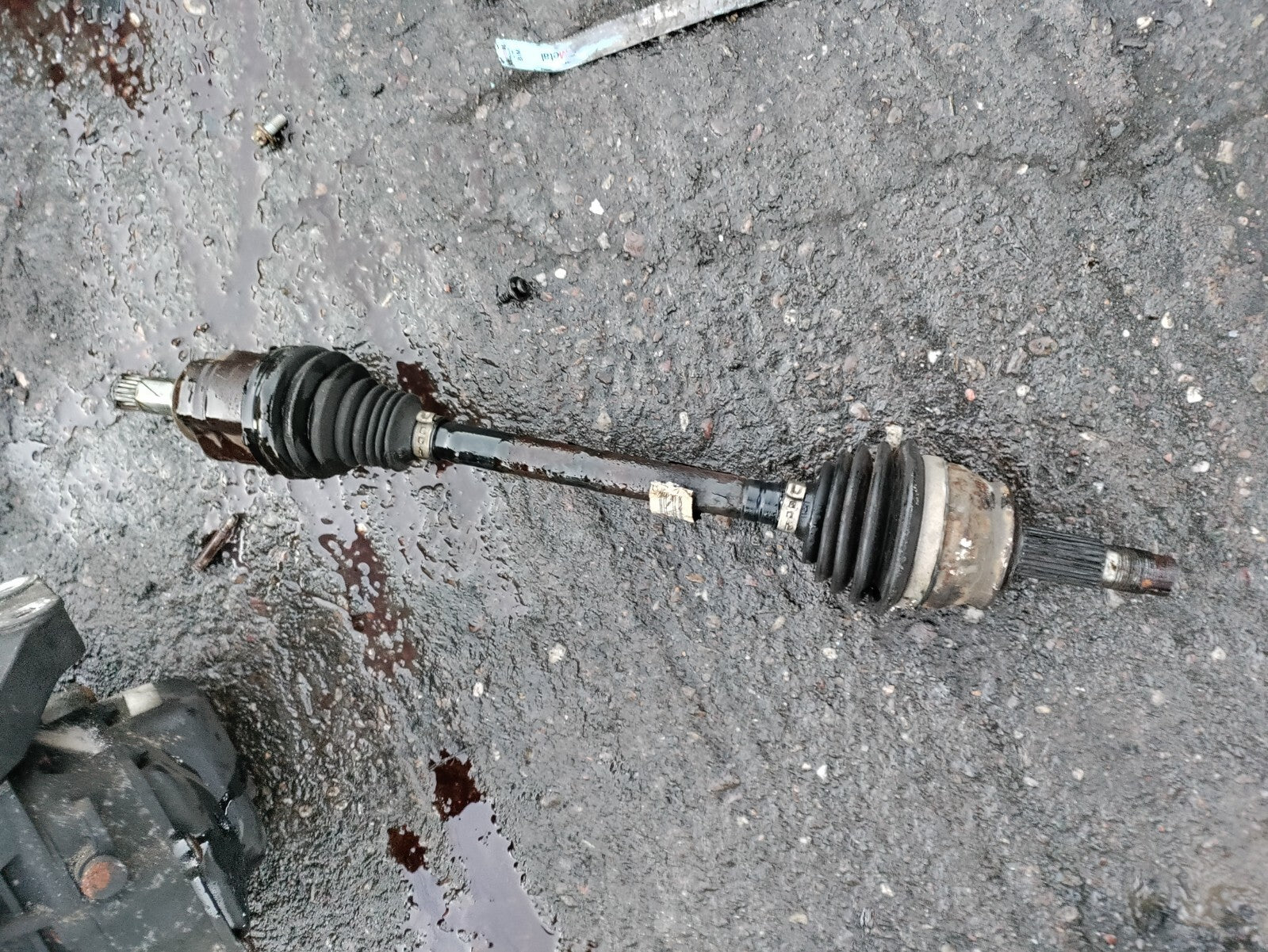 2012 VAUXHALL CORSA D 1.3 DIESEL MANUAL NS PASSENGER SIDE FRONT DRIVESHAFT