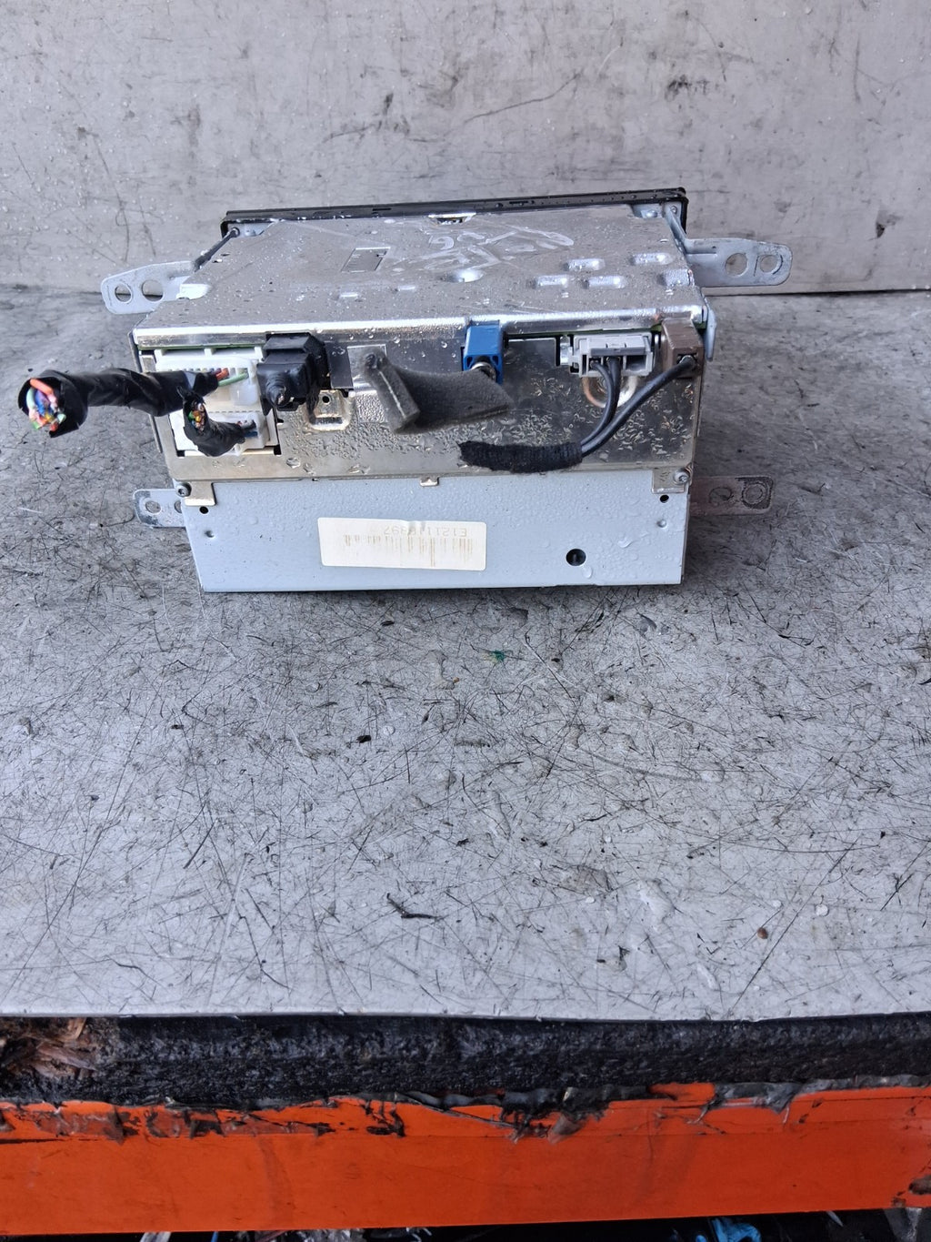 2016 NISSAN NOTE RADIO STEREO CD PLAYER SAT NAV HEAD UNIT 7513750206