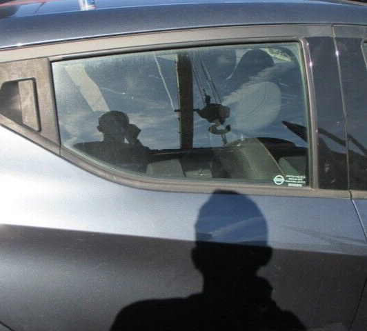 2018 NISSAN MICRA K14 OSR DRIVER SIDE REAR WINDOW GLASS