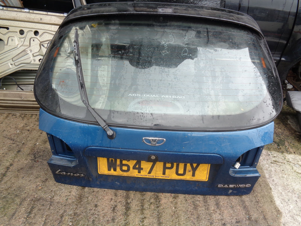 DAEWOO LANOS 1997 REAR TAILGATE BOOT LID