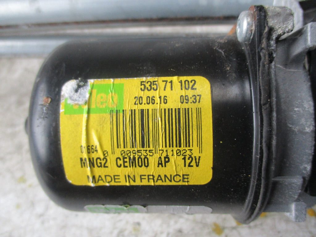 CITROEN C3 PICASSO 2016 FRONT WIPER MOTOR & LINKAGE 9675710780