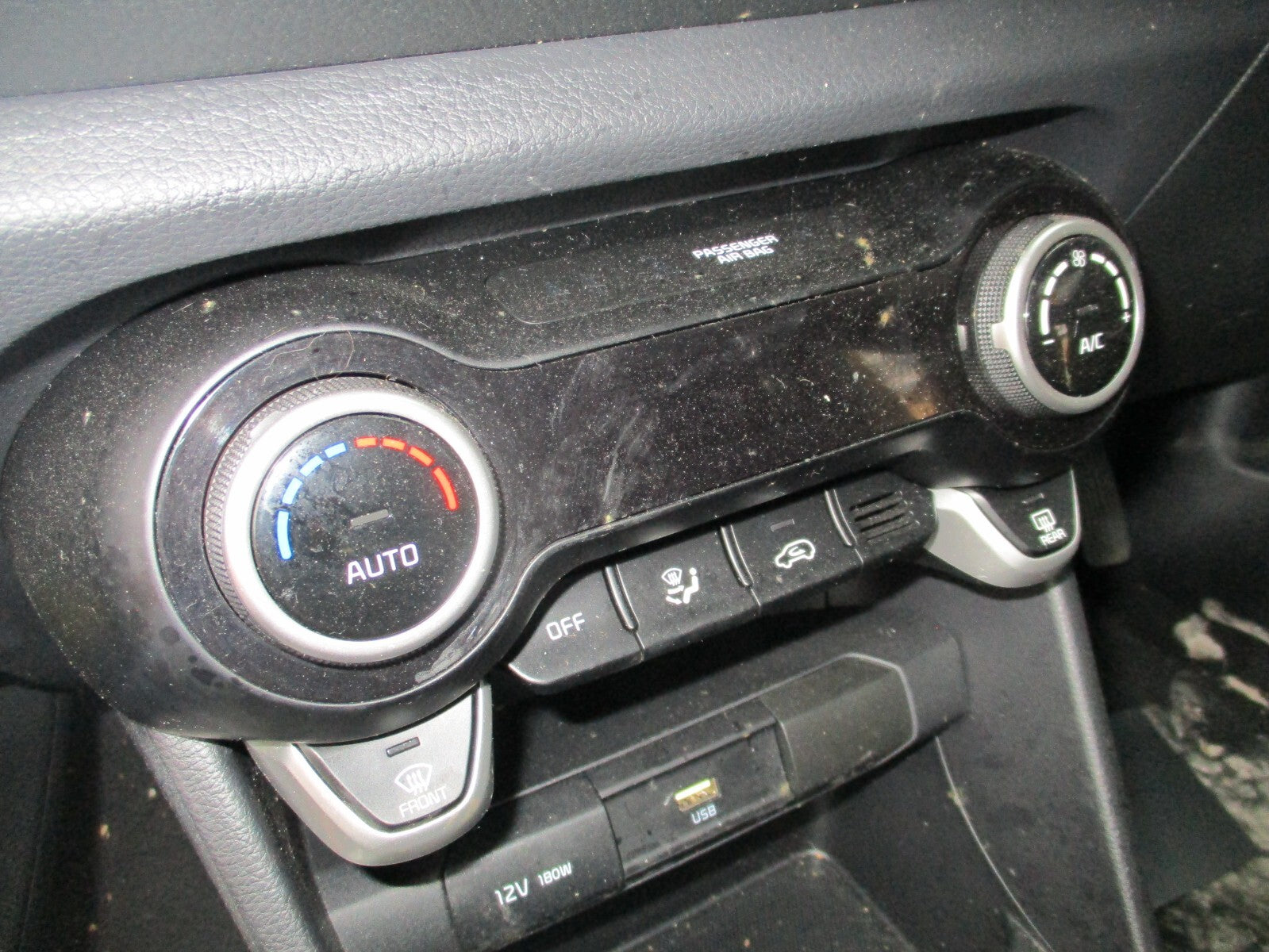 2023 KIA PICANTO MK3 JA DIGITAL HEATER AC CLIMATE CONTROL SWITCH PANEL