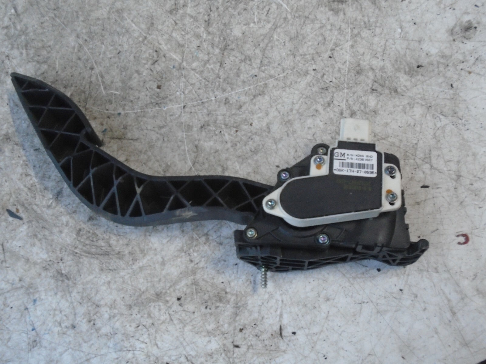 VAUXHALL VIVA 2018 ACCELERATOR THROTTLE PEDAL