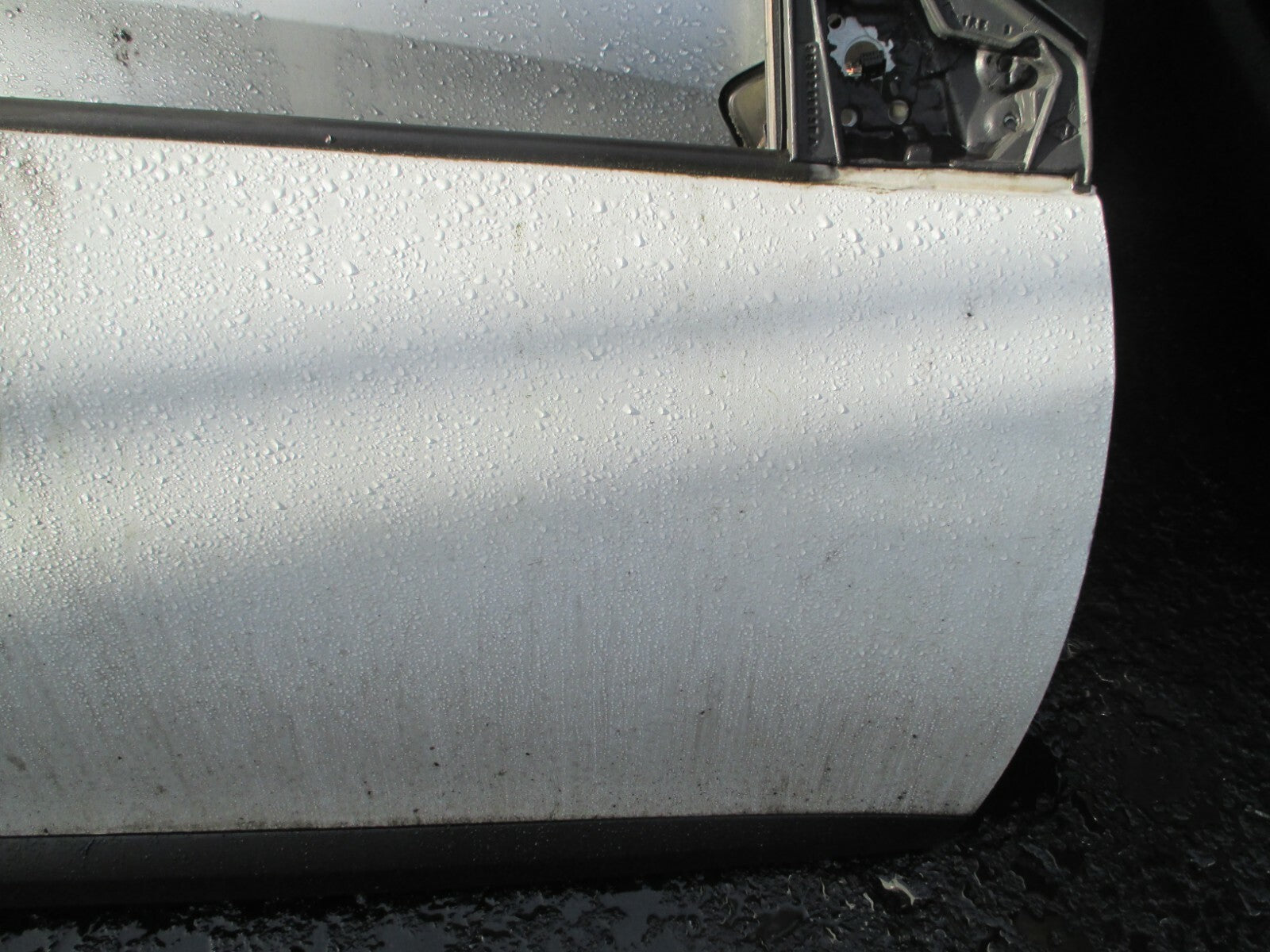 RENAULT MEGANE MK3 2015 3 DOOR OSF DRIVER SIDE FRONT BARE DOOR SHELL FRAME WHITE