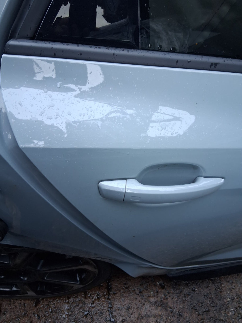 2025 AUDI A1 S LINE MK2 GB OSR DRIVER SIDE REAR RIGHT BARE DOOR GREY Z7F