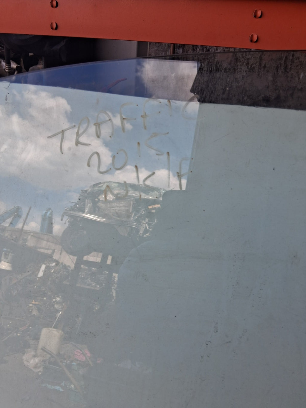 2015 RENAULT TRAFIC B X82 MK2 NSF PASSENGER SIDE FRONT LEFT WINDOW GLASS