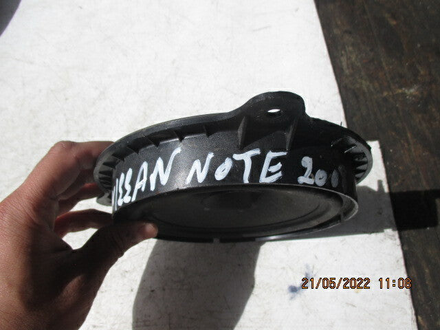NISSAN NOTE 2008 OSF DRIVER SIDE FRONT INTERIOR DOOR SPEAKER