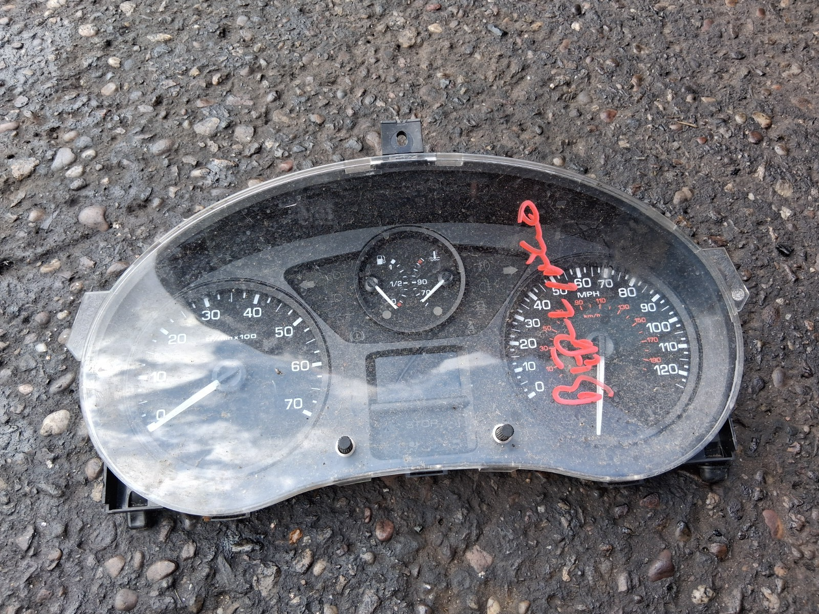 CITROEN BERLINGO MK2 SPEEDOMETER INSTRUMENT CLUSTER 555001310104