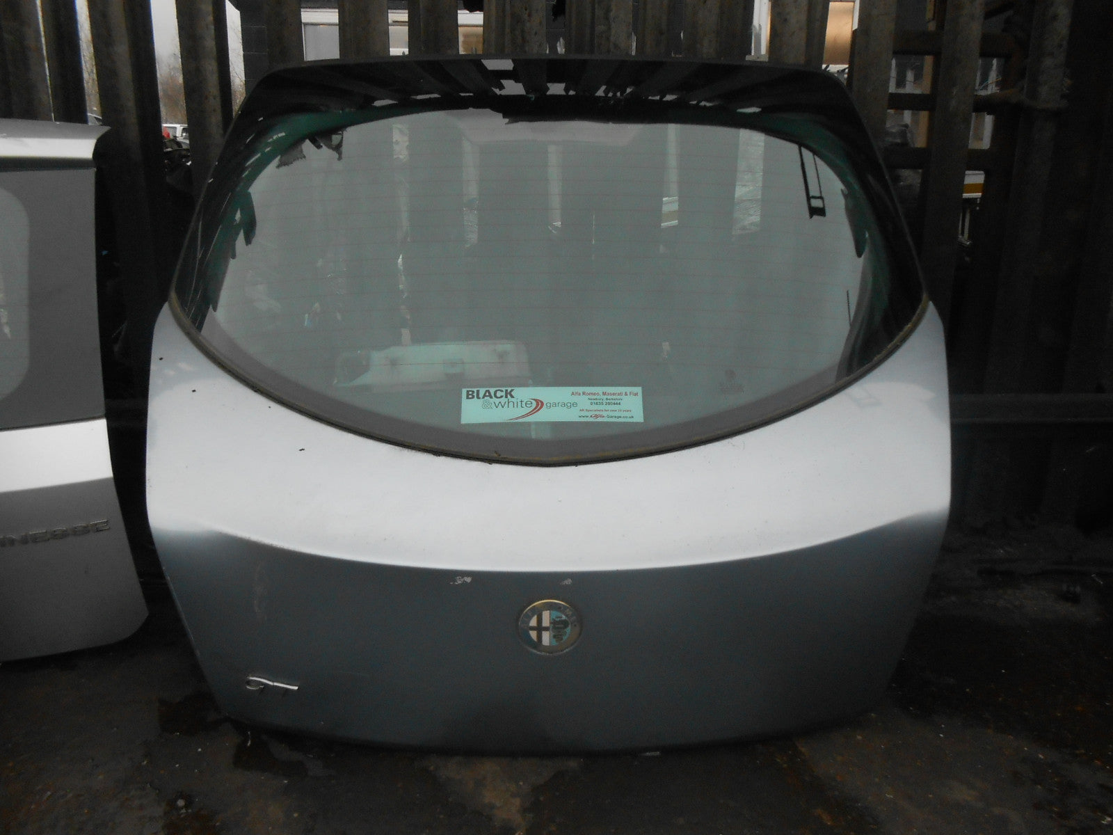 ALFA ROMEO GT 937 COUPE 2005 COMPLETE BOOT LID TAILGATE LIGHT BLUE
