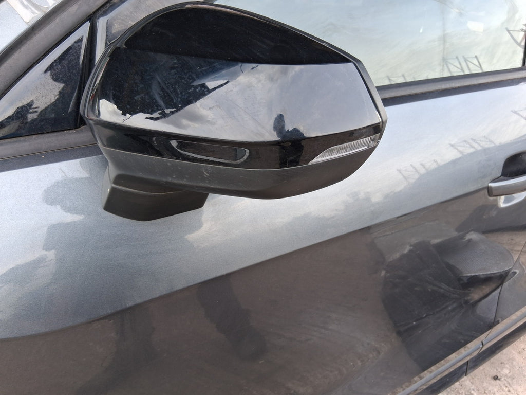 2021 AUDI Q2 MK1 FACELIFT NSF PASSENGER SIDE FRONT POWER FOLD WING MIRROR GREY