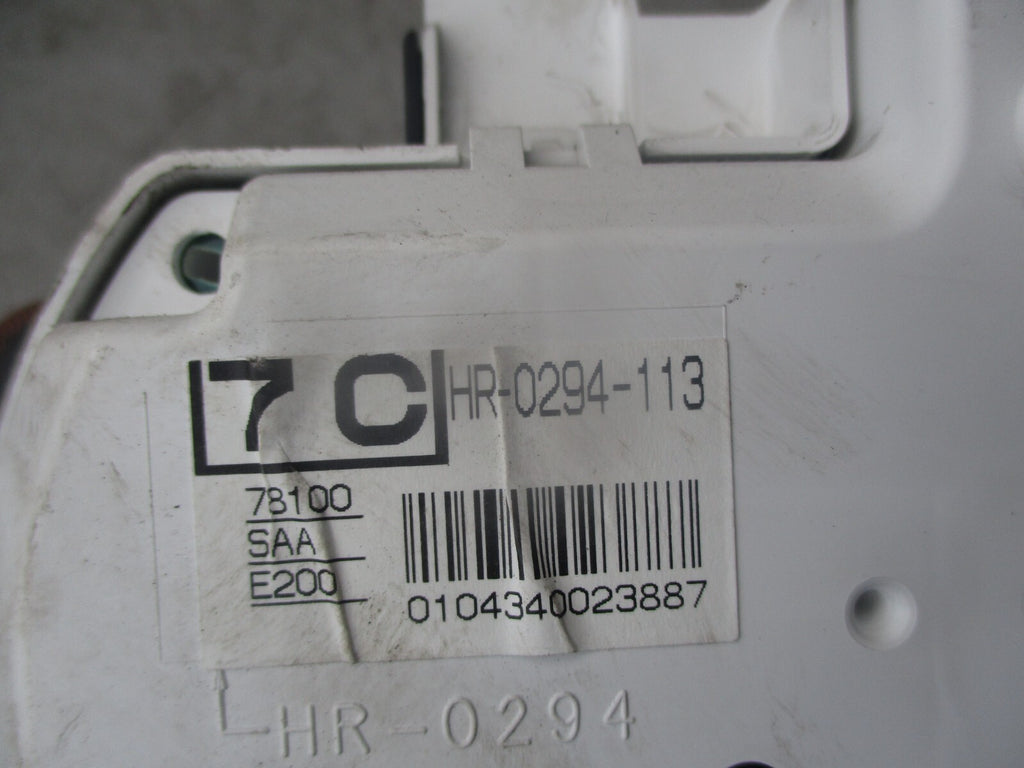 HONDA JAZZ 2003 1.3 PETROL SPEEDOMETER HR0294113