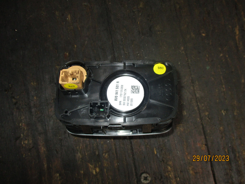 AUDI A3 2013 HEADLIGHT CONTROL SWITCH 8V0941531